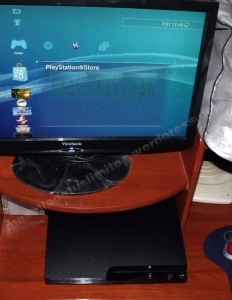 PS3 con monitor LCD 20¨